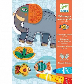 Набор для творчества для малышей Зоопарк (Djeco, 08990k)